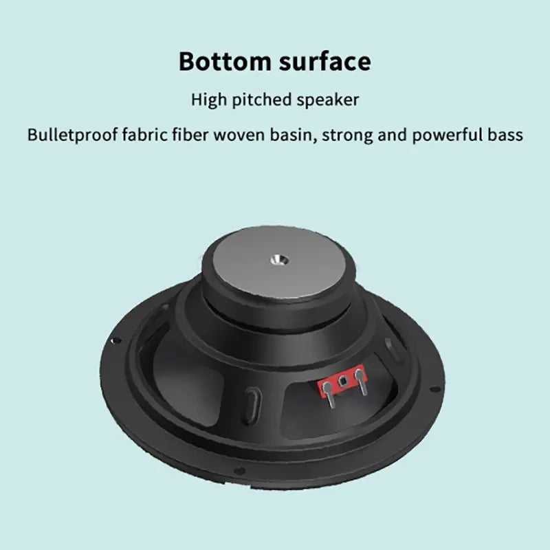 5/6/8/10 Inch Car Bass Speaker Coaxial Subwoofer HiFi Music