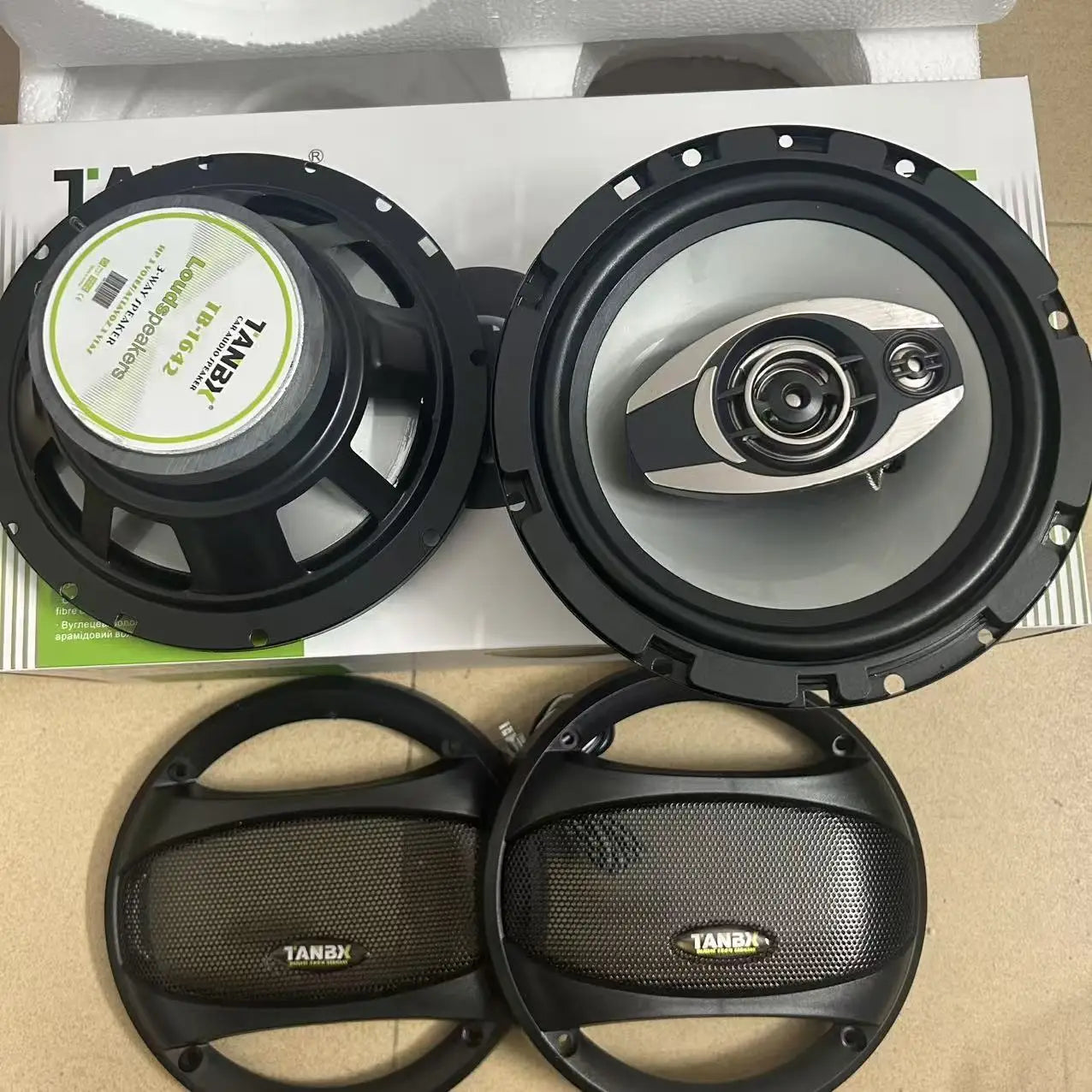 2PC 6.5 Inch HIFI Home Speakers Car Coaxial