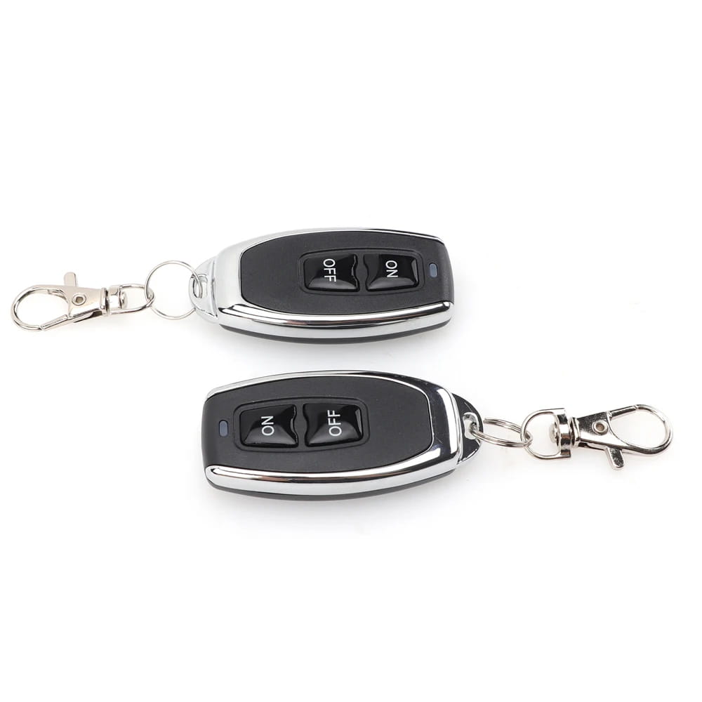 Automotive Relay Remote Car Control Battery Disconnect Anti-Theft with Dual Switch 12V