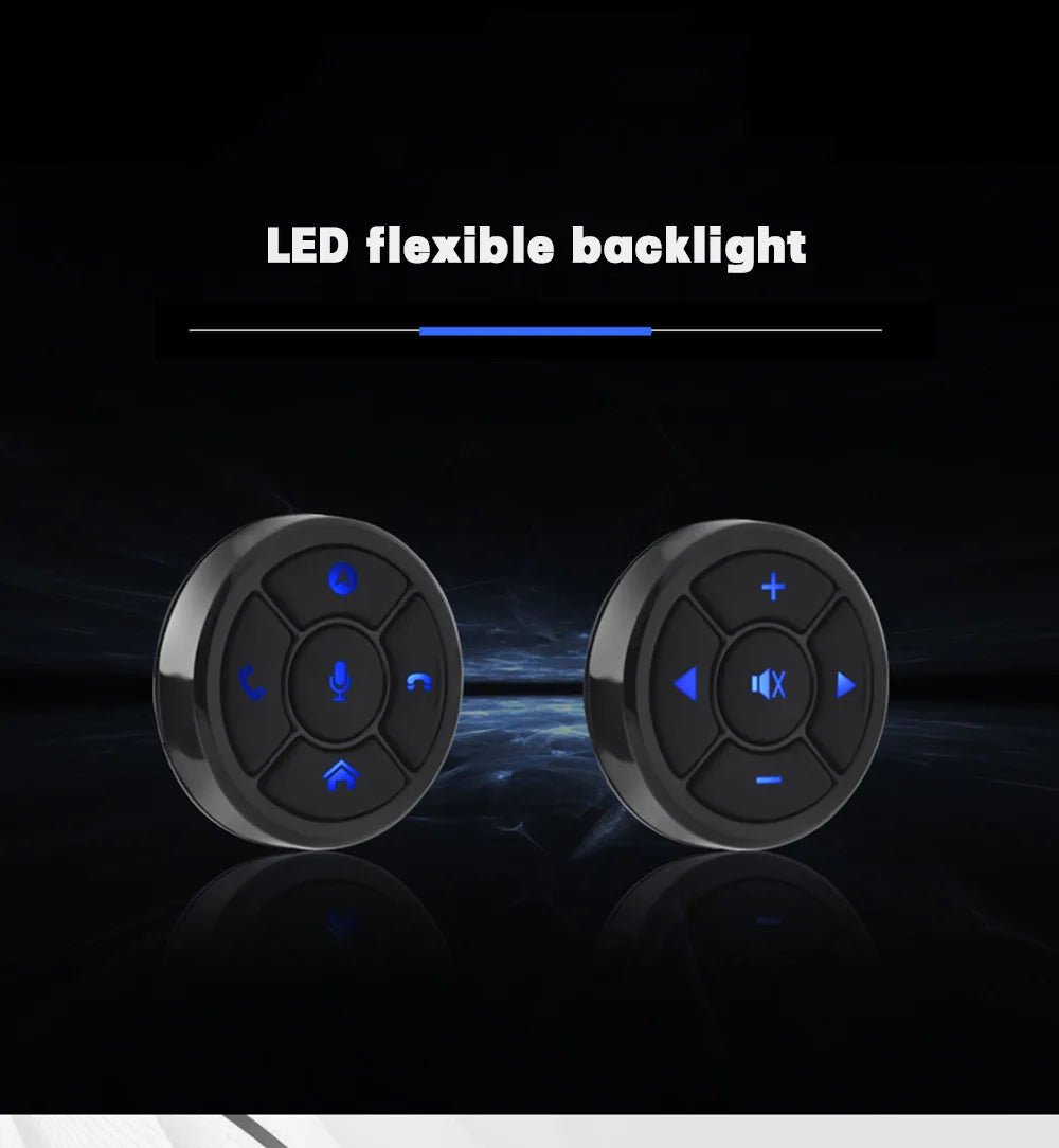 Car Wireless Remote Control 10Keys Steering Wheel Radio Controller Android Long Distance Sound Multimedia Smart Buttons