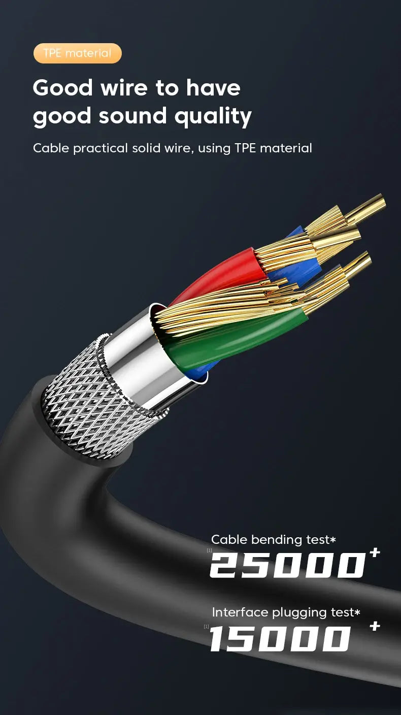 3M/2M Earphones Wired Headphones 3.5mm Audio Microphone Dual Plug For Desktop Computer Headset Gamer PC Earbuds In-Ear