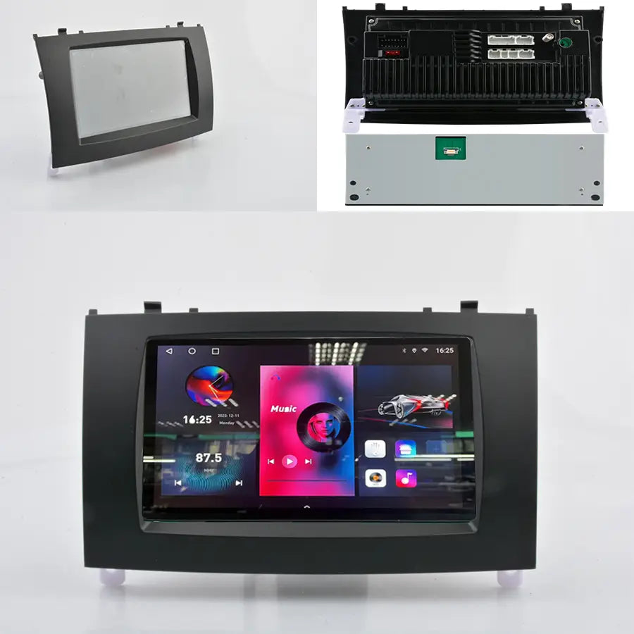 7″ Car Radio Multimedia Player Android 14 GPS For Peugeot