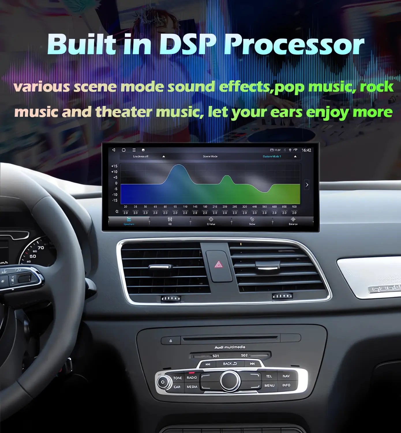 GPS Navi Car Video Multimedia Radio Player Android 16