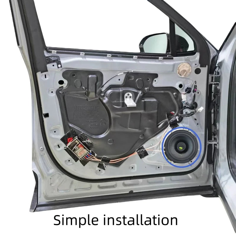 6.5 Inch Speakers Sound for Cars Max 200W Car System Stereo 2-way Coaxial