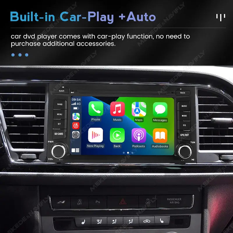 Navifly 7’’ 1Din Android 15 Car Radio Multimedia Video