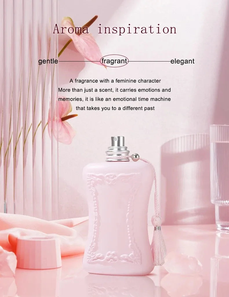 Women’s Perfume Original Female Long Lasting Floral Fragrance Spray Pheromone Perfumes Women Gift 75ml Eau De Toilette