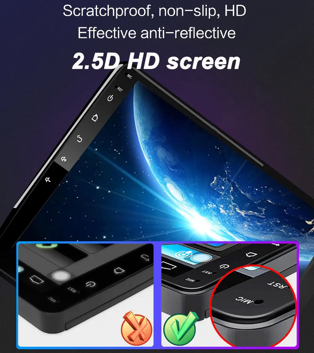 7/9/10 inch Universal Android 13 Car Radio 32G/64G