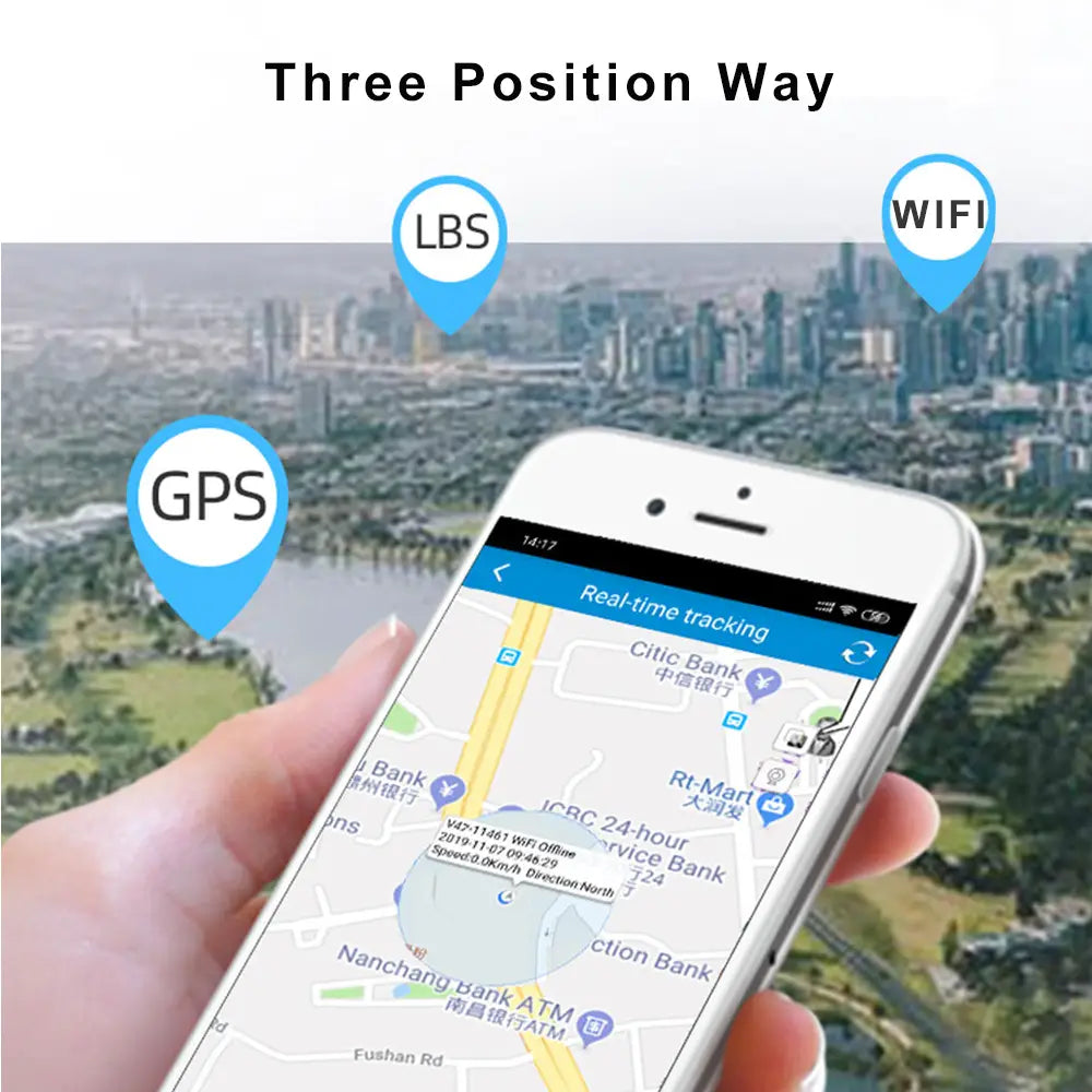 Car Tracking Alarm GPS Tracker 4G 10000mAh