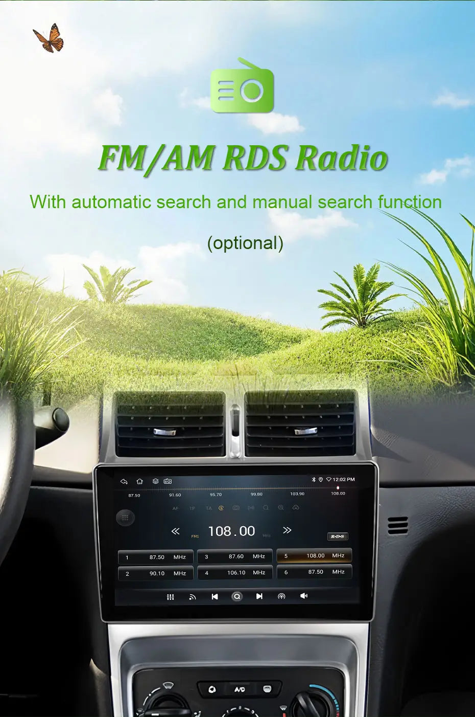 Car Radio Video Multimedia Player Carplay Android GPS