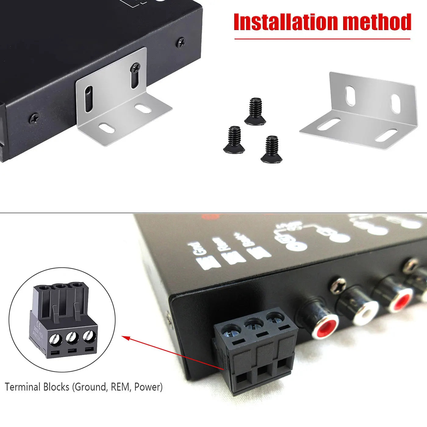 7 Band Car Equalizer Multifunctional Audio EQ Tuning Crossover Amplifier Parametric