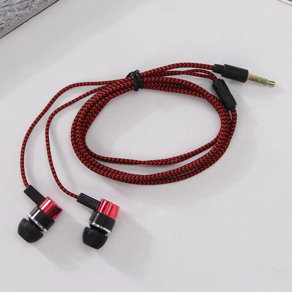 3.5mm Wired Headphones 2 Basic In-Ear Stereo Earbuds Mobile earphones Superb Bass Effect Headset