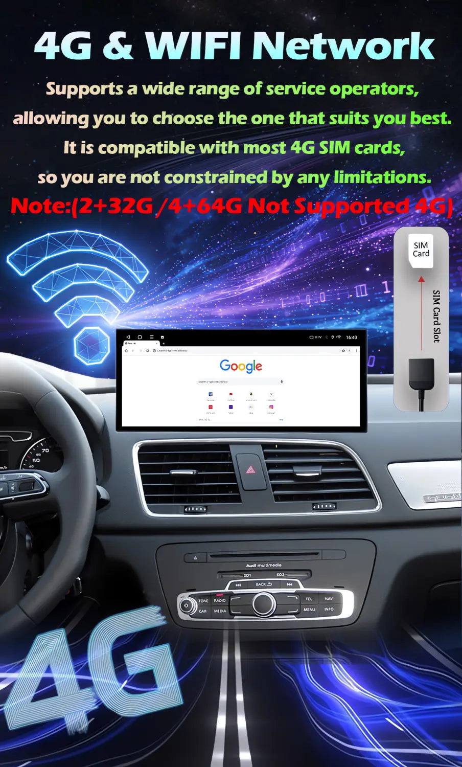 GPS Navi Car Video Multimedia Radio Player Android 16