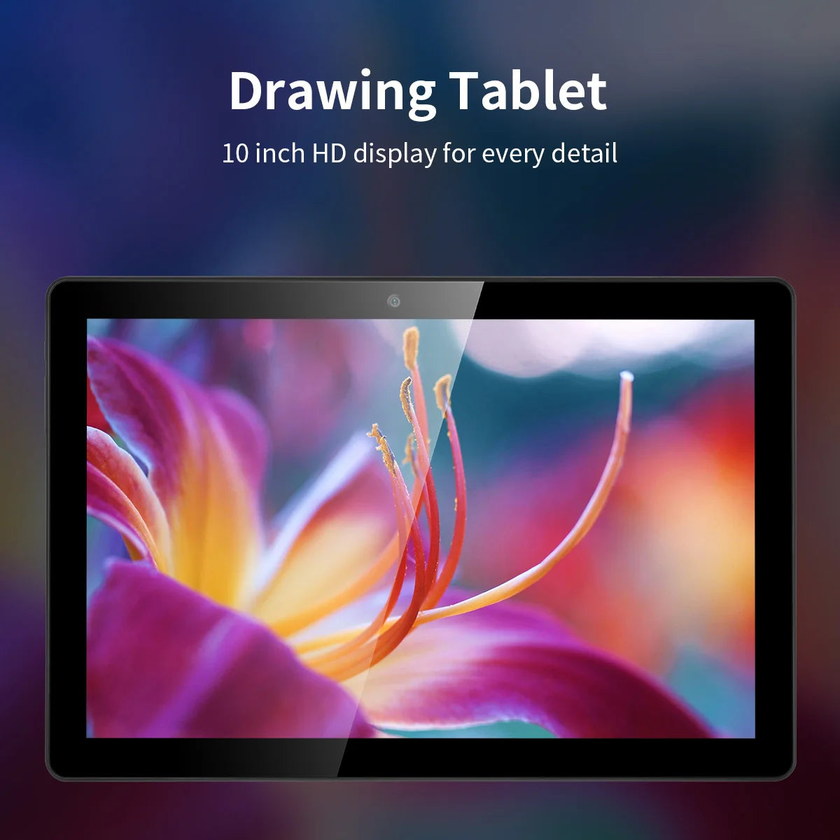 Frunsi Standalone Drawing Tablet Pad with Screen No Computer PC Needed Android 13 10 Inch IPS HD Monitor Display WIFI