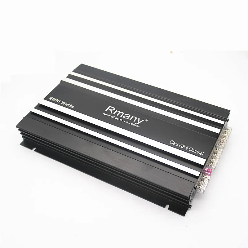 2800W5800W Car Audio Amplifier Four-Channel Is Suitable for Modified Subwoofer