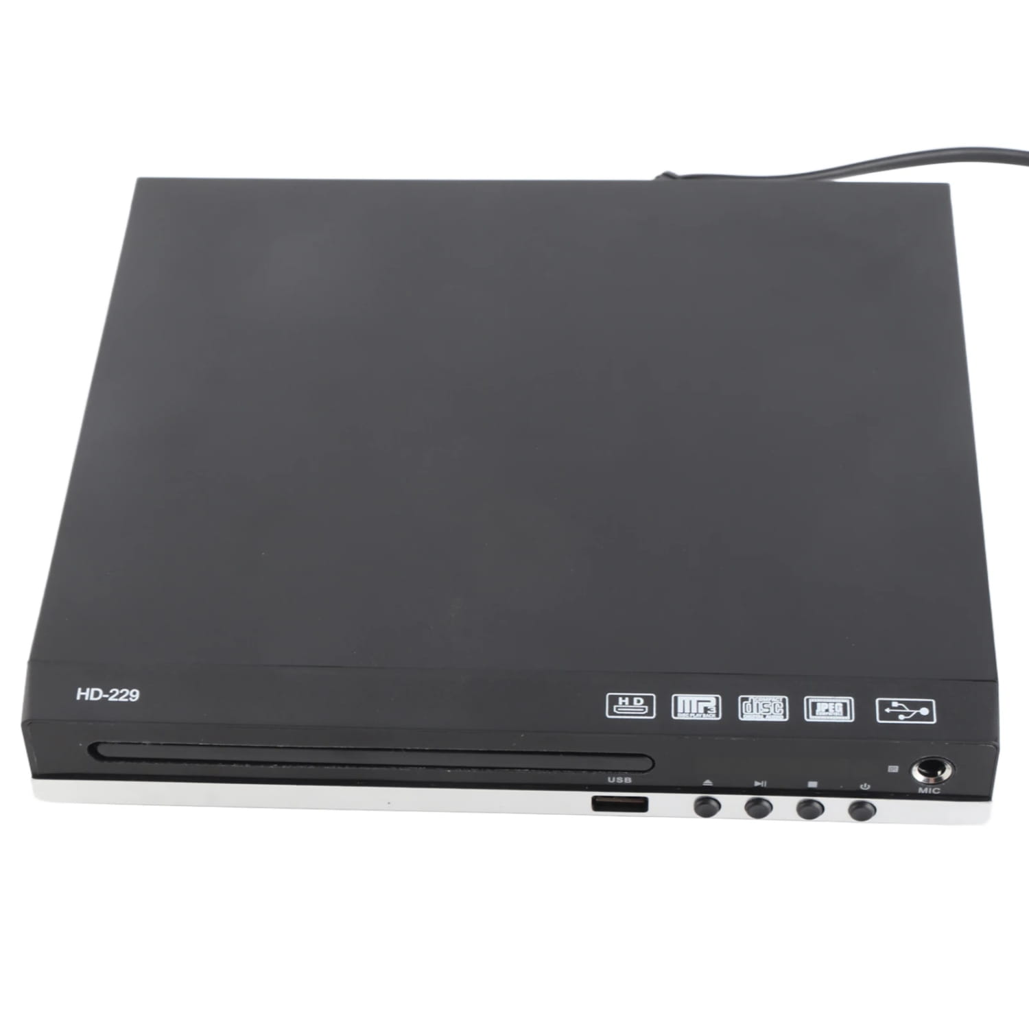 Home DVD Player CD Disc Digital Multimedia U Disk Playback HD AV Output with Remote Control