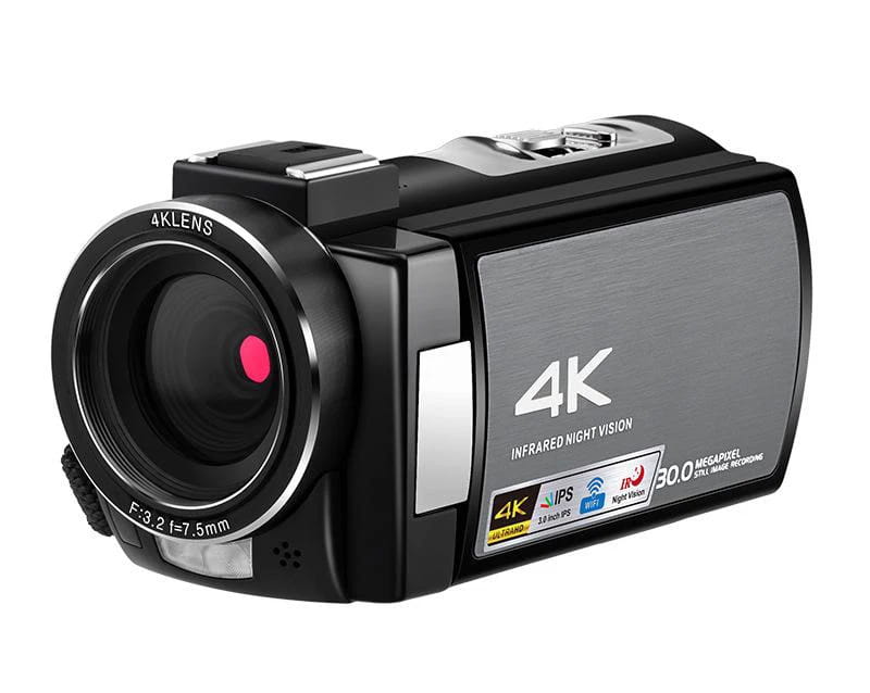 4K Full HD Professional Digital Cameras Camcorder Night Vision WIFI MIC 3.0 Inch Touch Screen Video Camera Support
