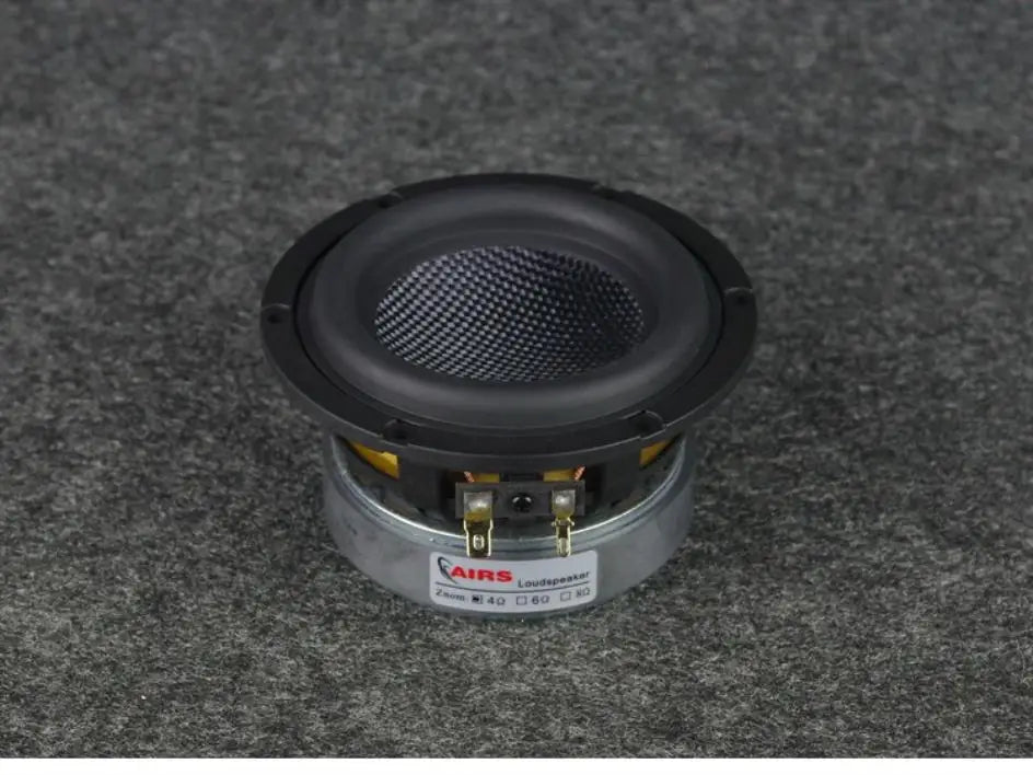 2023 new 4-inch subwoofer unit long-stroke high-power original fiberglass speaker bookshelf fever bass 4 ohms-8 ohms