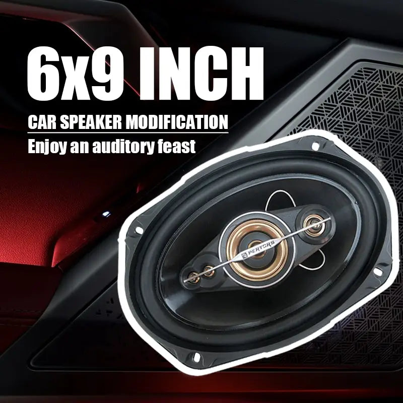 Car Speakers 2400W (2*1200W) Coaxial Speaker 6*9 Inch
