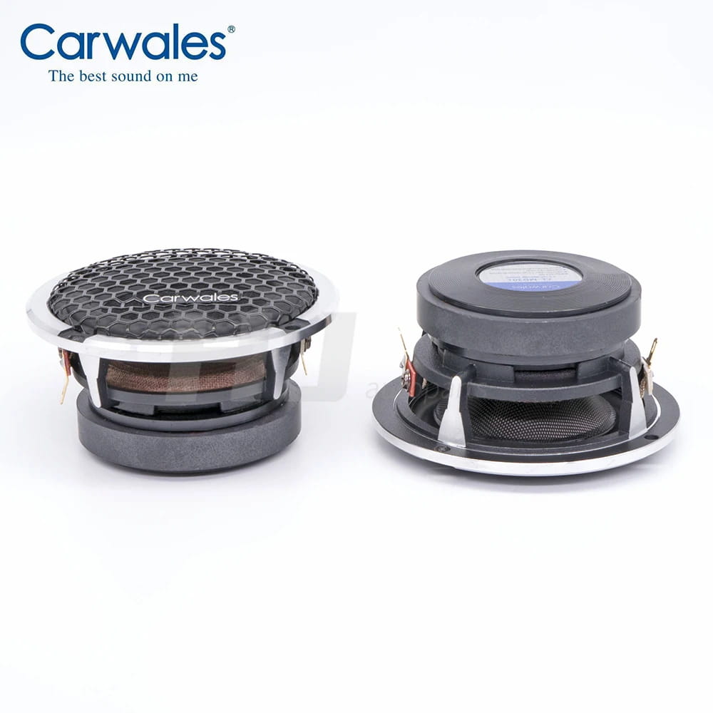 2pcs Car Universal Midrange Speaker 3.5 Inch Center Modified 3-way Audio System Music Sound Auto Mid Frequency