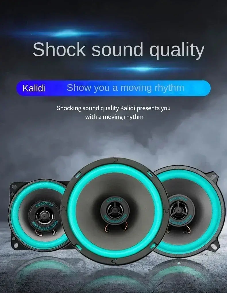4/5/6.5 Inch Car Speakers Coaxial Subwoofer Universal