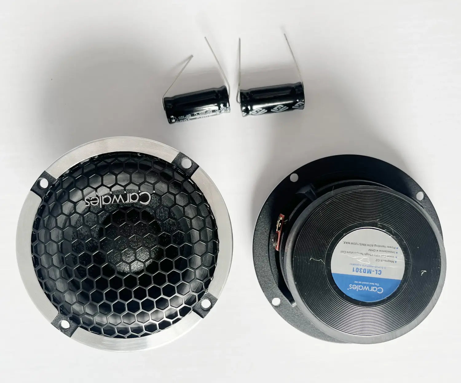 Car 3.5 Inch Audio Sound Speaker Set Pure Midrange Auto Three Frequency Modified Speakers Loudspeaker DIY System