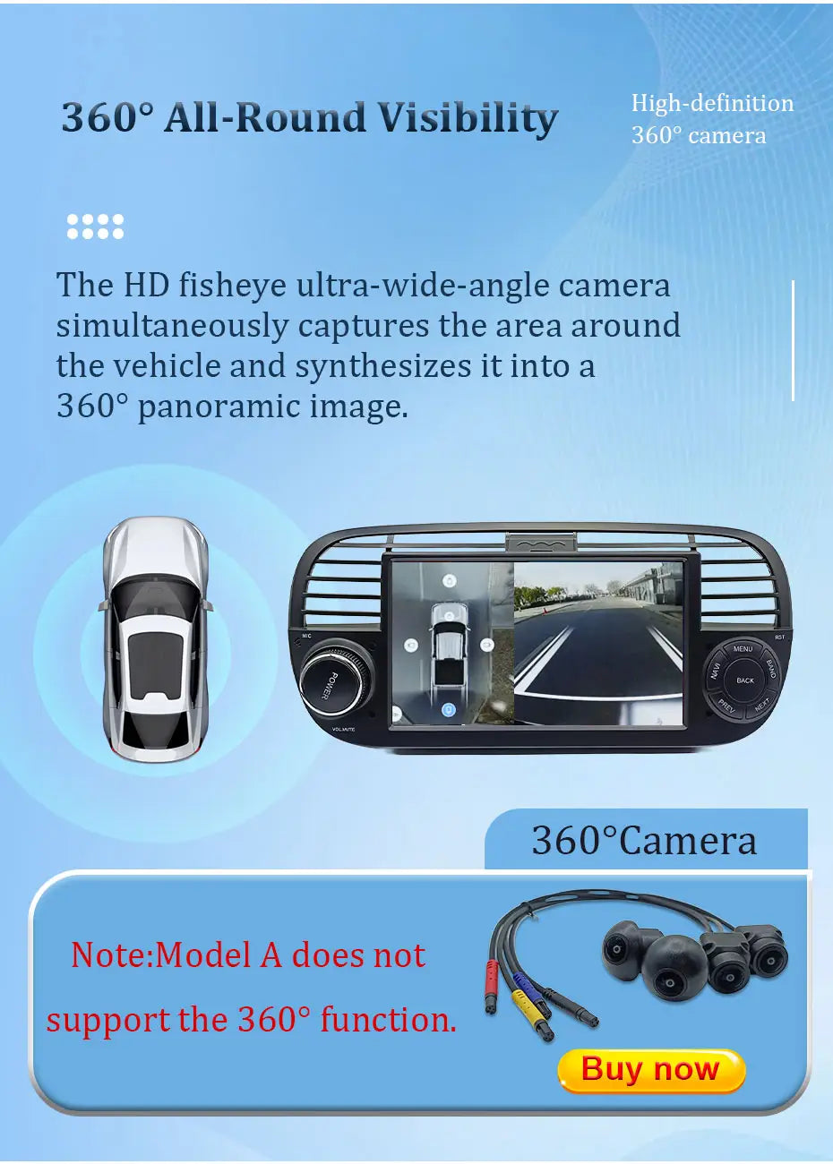 GPS Navigation 7 inch 4G Wifi Car Radio Android 16 for Audi