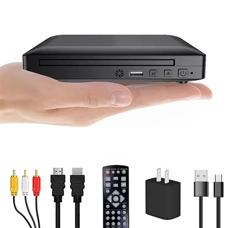 DVD Player 1080P Home Players Full HD Multimedia Digital TV Disc Support CD MP3 MP4 RW VCD Theatre System