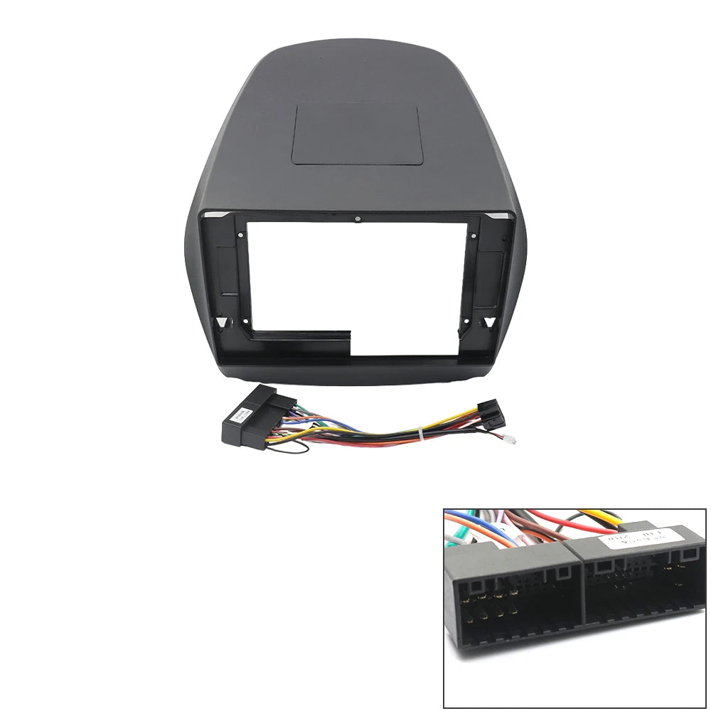 10.1 INCH Car Stereo GPS DVD Radio Player Panel Audio Installation Frame Fascia Dash Trim Kit for HYUNDAI TUCSON IX35