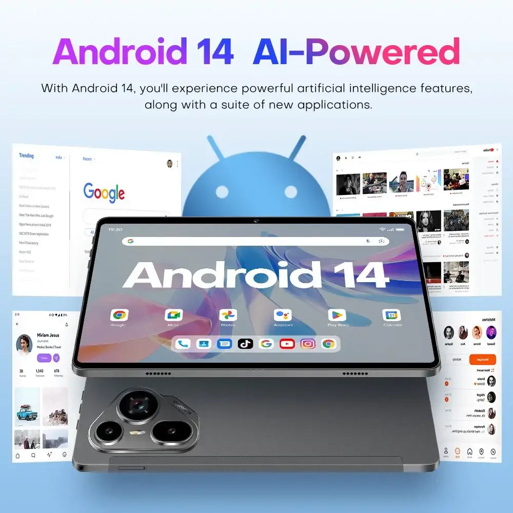 2025 Global Version Original Tablets Pad 7 Ultra Android 14 16GB + 1T 8800mAh Tablet PC WiFi GPS 11inch HD 4K 5G Dual