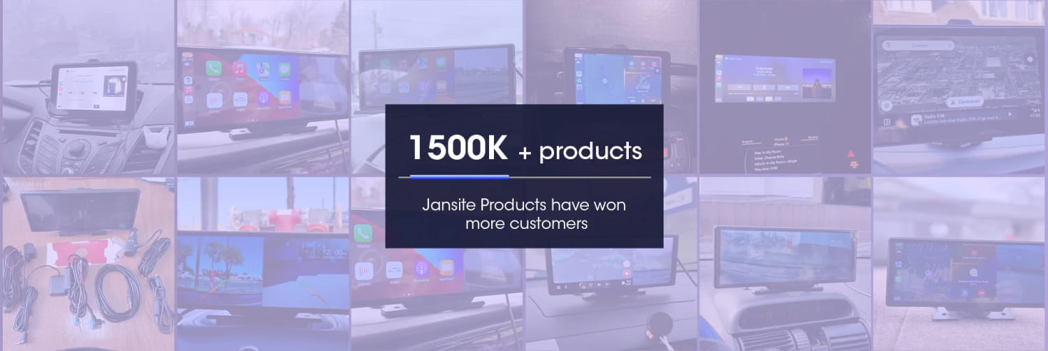 1500k+ Products Banner for 10.26’’ Dash Cam with CarPlay Android Auto