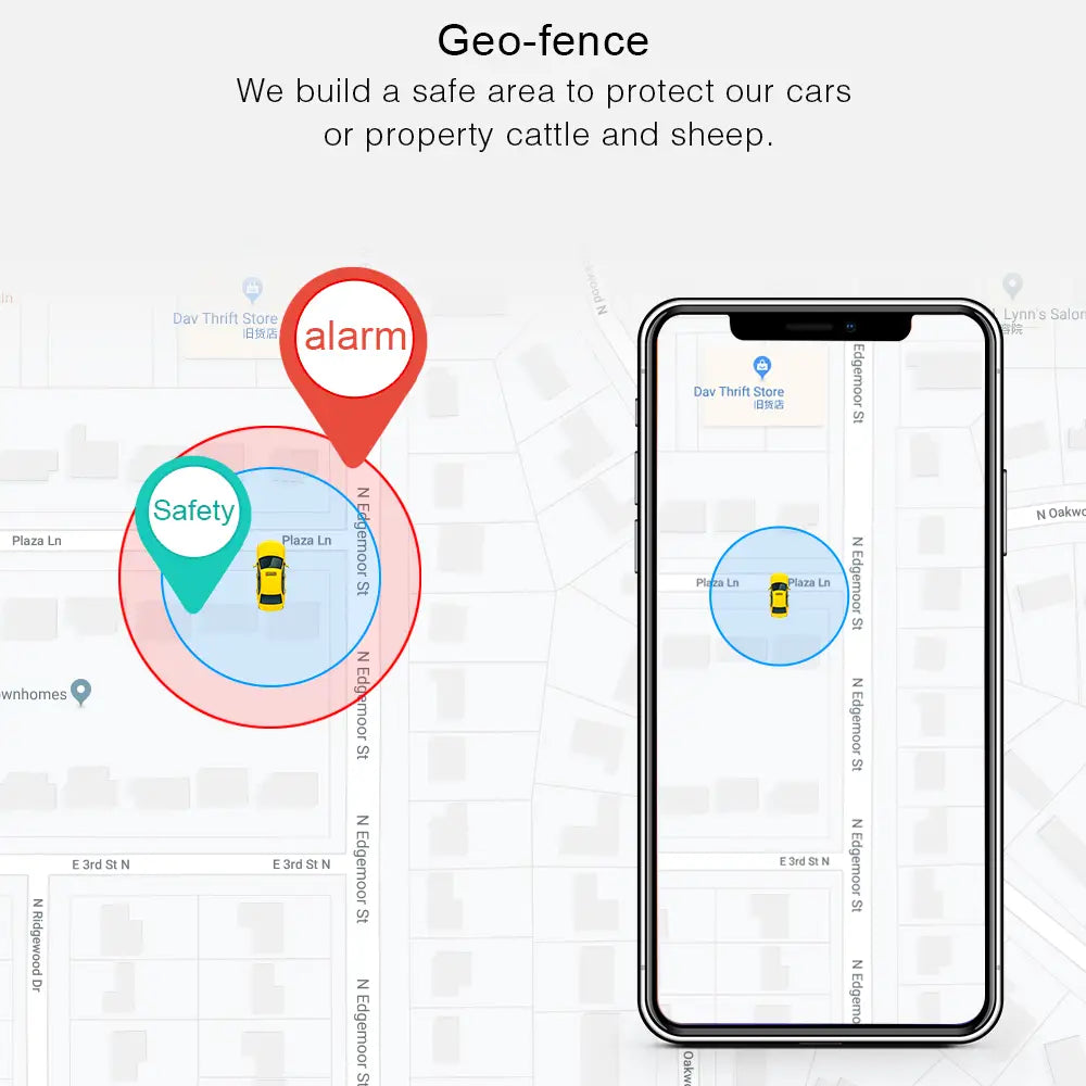 Car Tracking Alarm GPS Tracker 4G 10000mAh
