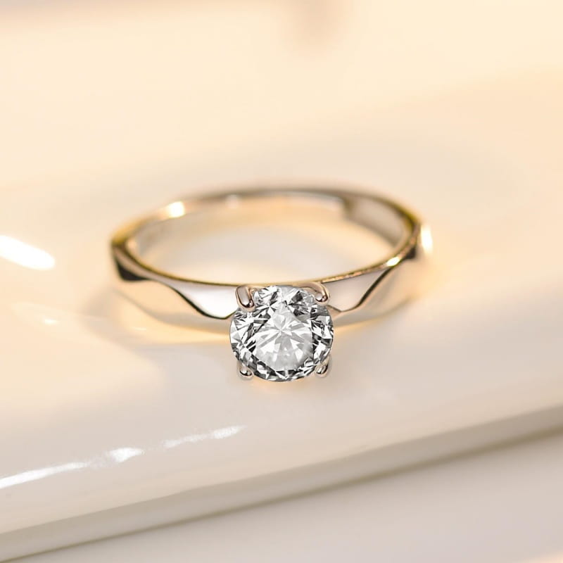 Avenneth New Simple Stainless Steel Geometry Rings Adjustable Couple Open Ring For Women Men Wedding Fashion Jewelry