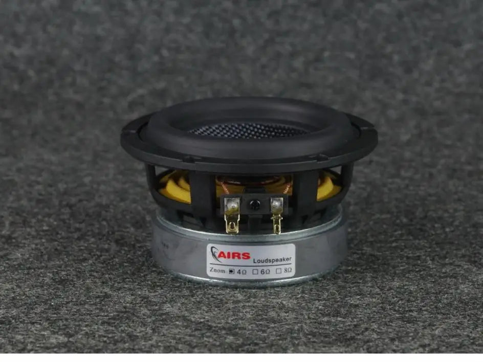 2023 new 4-inch subwoofer unit long-stroke high-power original fiberglass speaker bookshelf fever bass 4 ohms-8 ohms