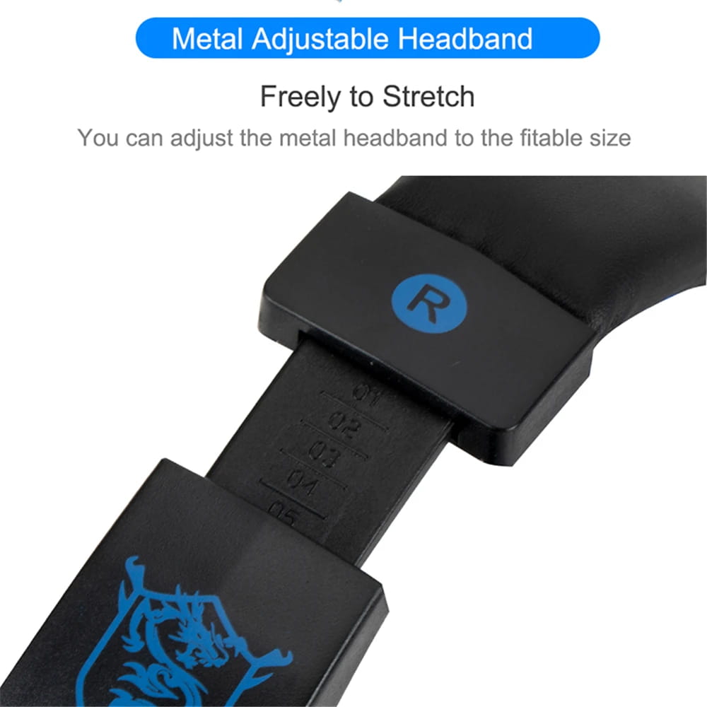 3.5MM Wired Gaming Headphones For PS4/PS5/Xbox/Smartphone/PC Headset Phone Laptop Earphone Helmet With Mic120°