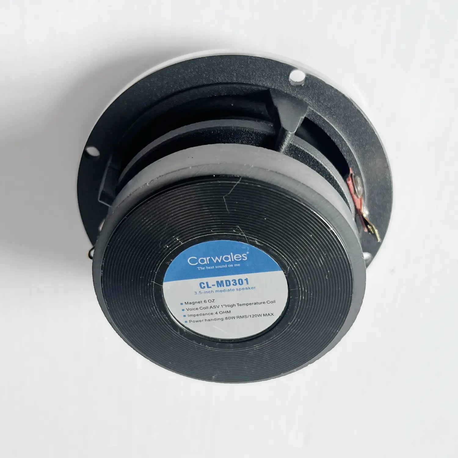 Car 3.5 Inch Audio Sound Speaker Set Pure Midrange Auto Three Frequency Modified Speakers Loudspeaker DIY System