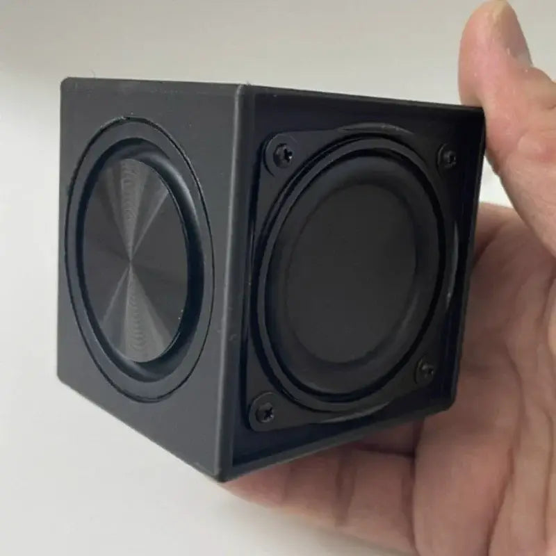 Subwoofer Passive Speaker 4 Ohm 10-15W Dual Diaphragm Waterproof Computer Music for Power Amplifier