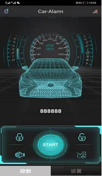 Universal Car Alarm Systems Auto Remote Central Kit Door Lock Keyless APP With Contr Entry System Locking