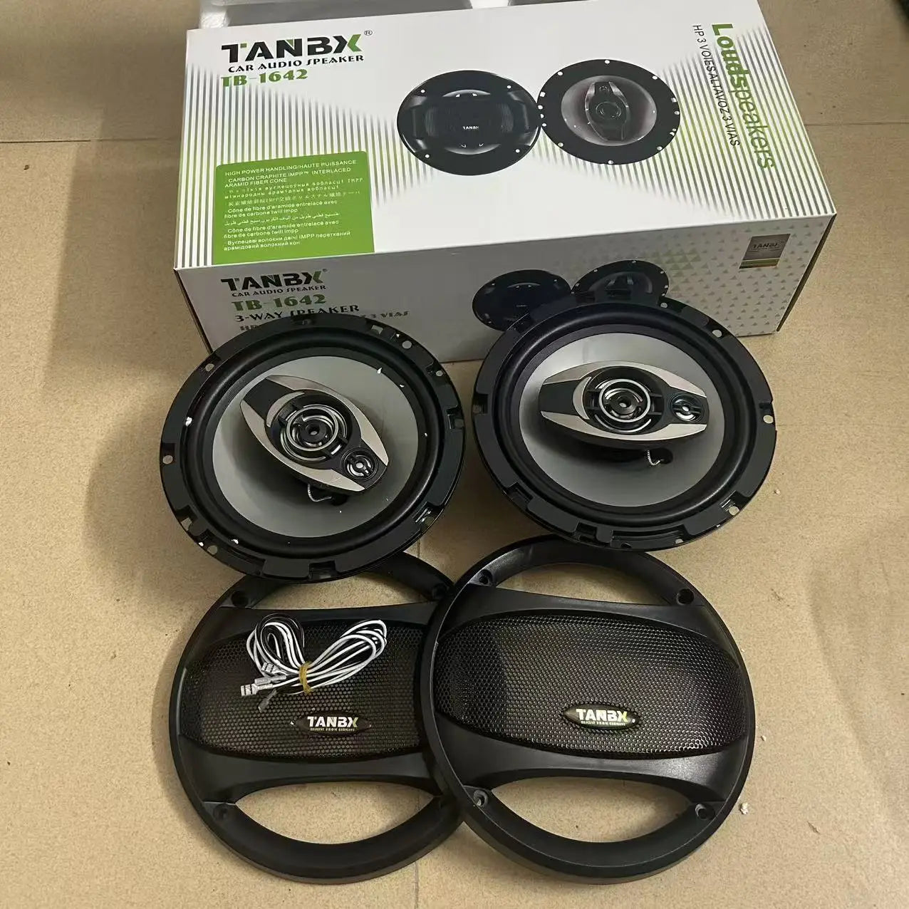 2PC 6.5 Inch HIFI Home Speakers Car Coaxial