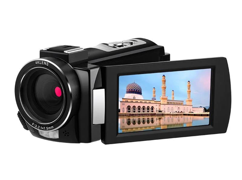 4K Full HD Professional Digital Cameras Camcorder Night Vision WIFI MIC 3.0 Inch Touch Screen Video Camera Support