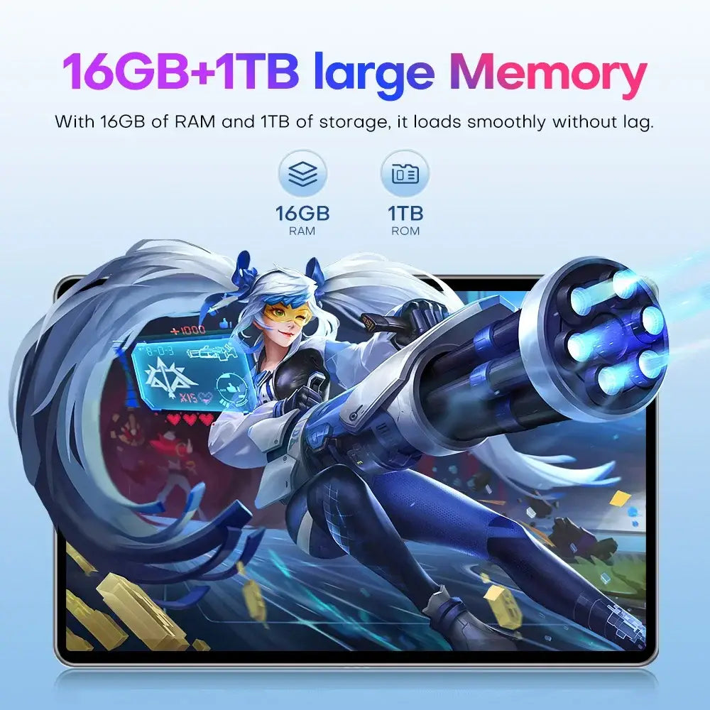 2025 Global Version Original Tablets Pad 7 Ultra Android 14 16GB + 1T 8800mAh Tablet PC WiFi GPS 11inch HD 4K 5G Dual