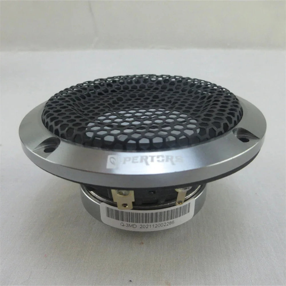 2PCS Car Audio Center 3.5’’ Inch 3 Midrange Speaker Three-way QP Titanium Color