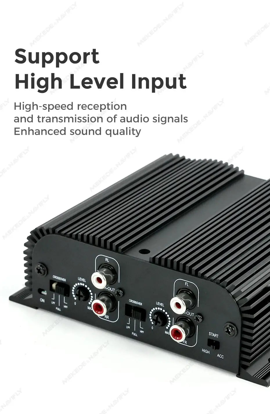 Car Digital Power Amplifier Audio Processor Stereo Bass Mini AMP Driver Lossless Music Amp