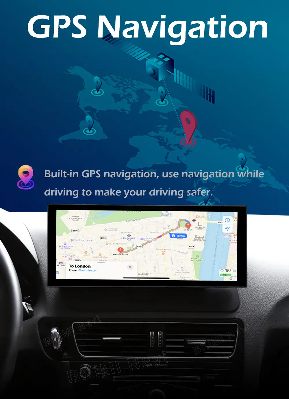 GPS Car Radio for Audi A3 2013 - 2020 Audio Multimedia