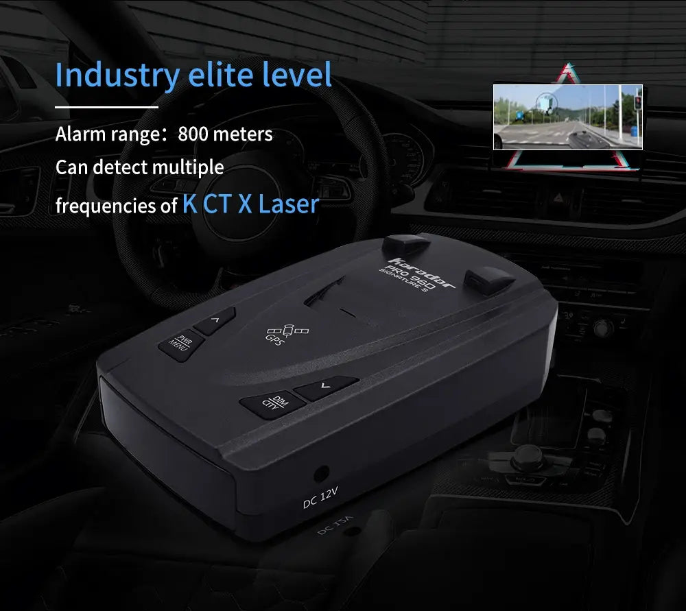 GPS Pro960 Radar Detector with Alarm