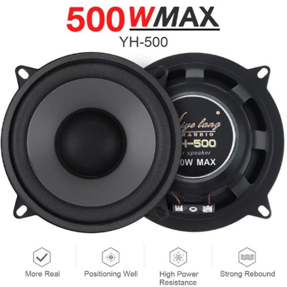 600W 6.5-inch/500W 5-inch/400W 4-inch car speaker sound