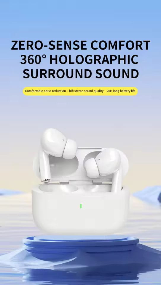 TWS Pro 5 Wireless Bluetooth Earphones Headphones ANC Noise