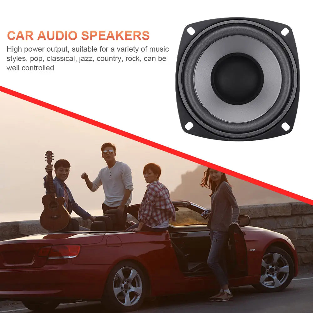 4/5/6.5Inch Universal Car HiFi Coaxial Stereo Speaker