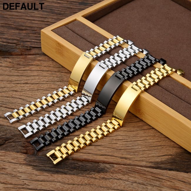 A Sleek Fashion Forward Alloy Bracelet Sterling Silver Bracelets