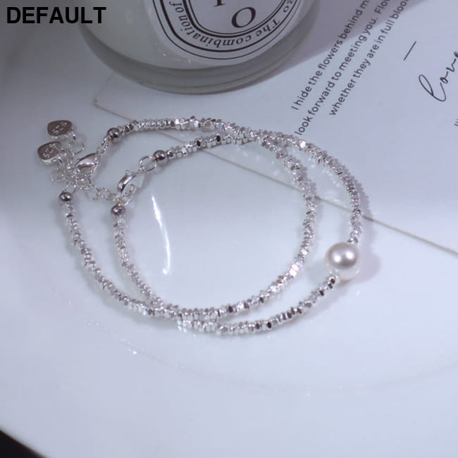 A Subtly Luxurious Niche-designed Bracelet Featuring Few Layered White Pearl Necklaces / 16CM Women Bracelets Best
