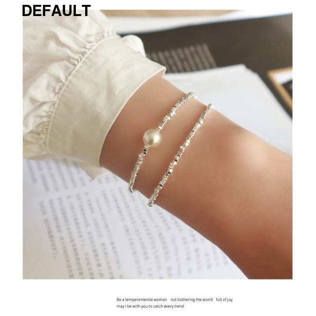 A Subtly Luxurious Niche-designed Bracelet Featuring Few Layered White Pearl Necklaces / 16CM Women Bracelets Best